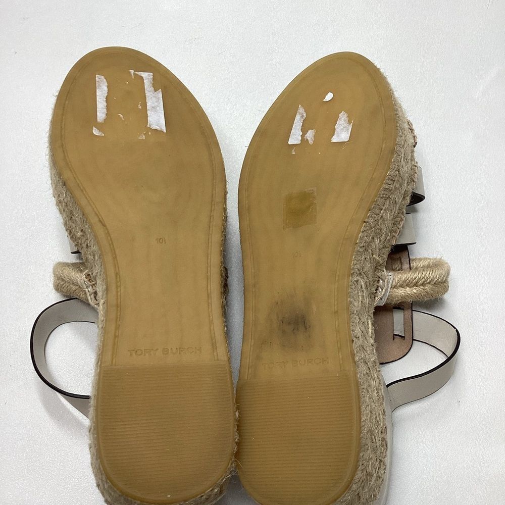 Tory Burch Fisherman Platform‎ Espadrille Sandal Size 10.5 - Picture 12 of 16